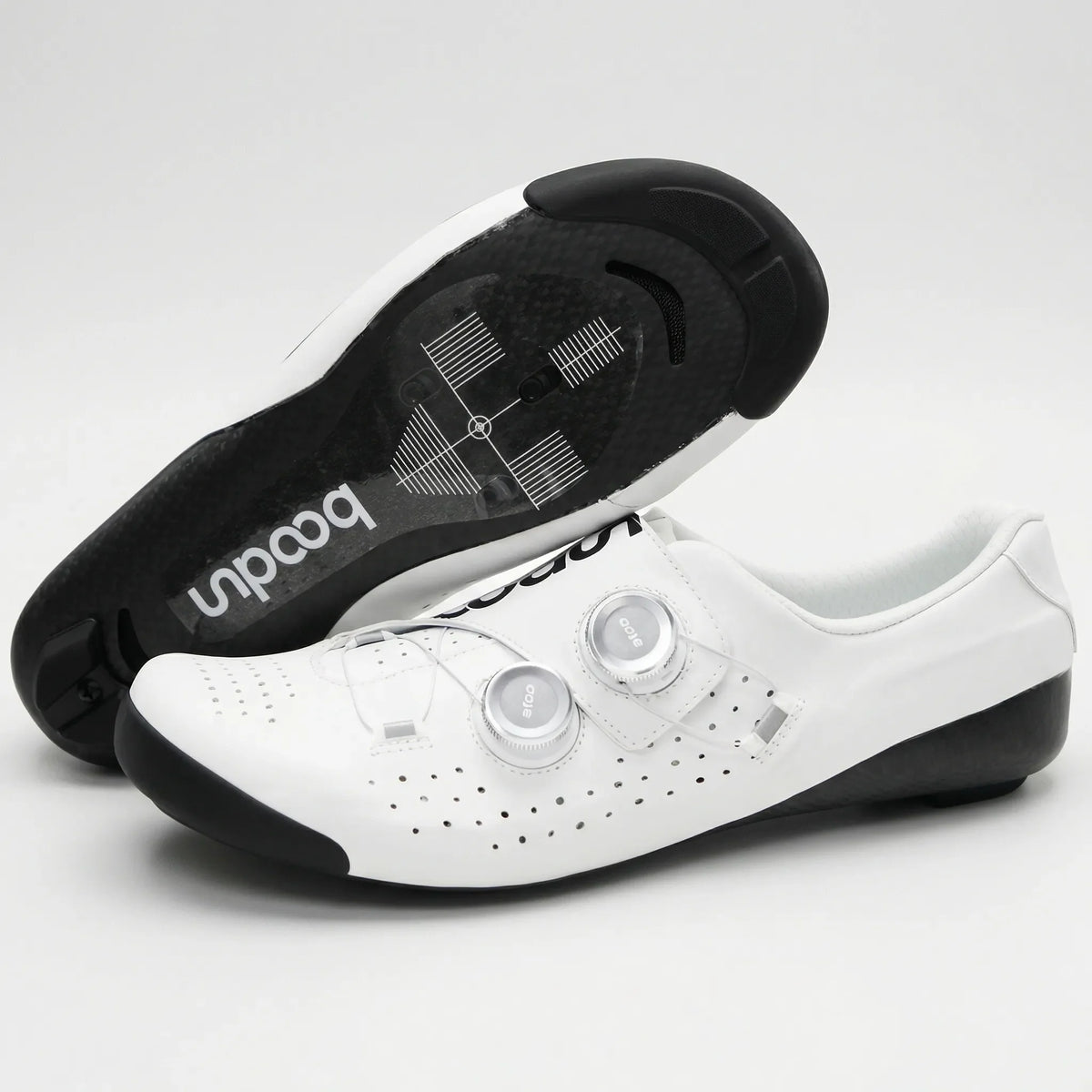 Ultraleichte Rennradschuhe mit starrer Sohle und ATOP-Drehreglern