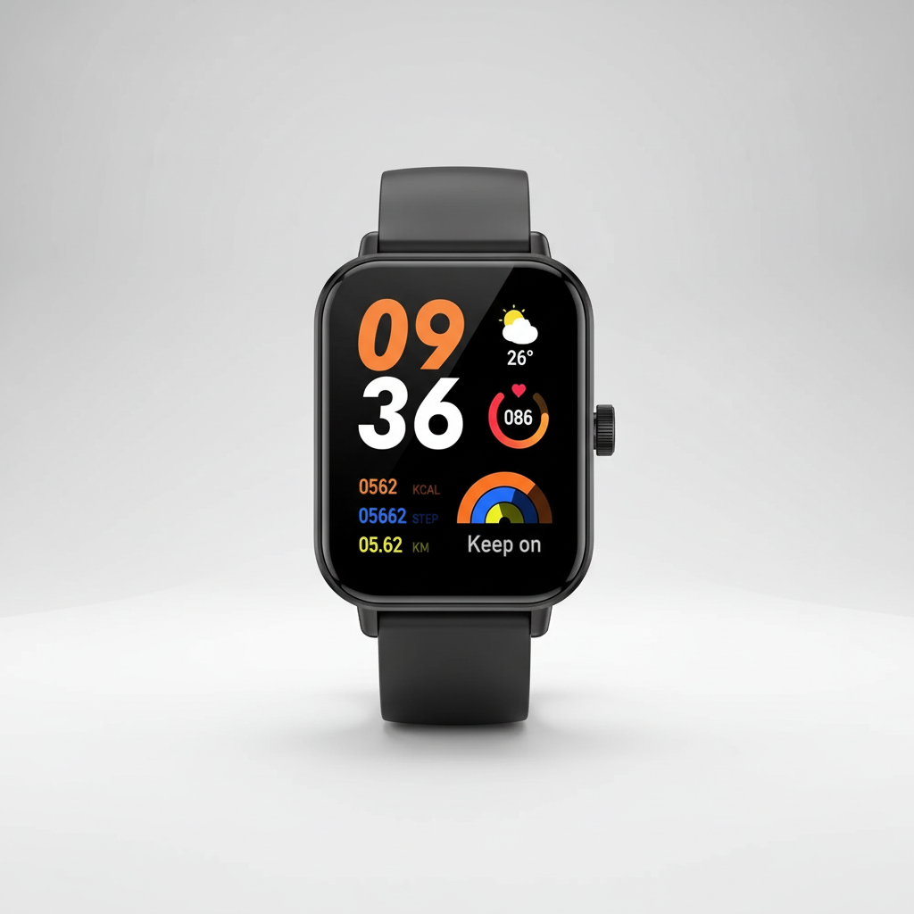Smartwatch mit Sprachfunktion und grossem Touchscreen Display