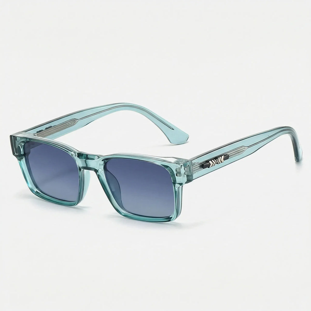 Eckige Sonnenbrille mit polarisierten Gläsern UV400-Schutz
