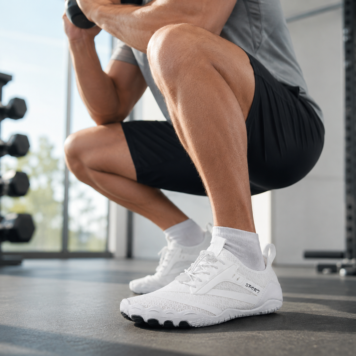 Camp Basel | Strideox Barfuß-Trainingsschuhe | Flache Sohle Trainingschuh
