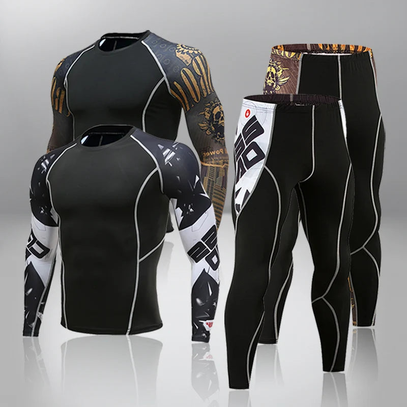 Nordspur | ThermaFit Langärmliges Kompressions-Set Für Herren