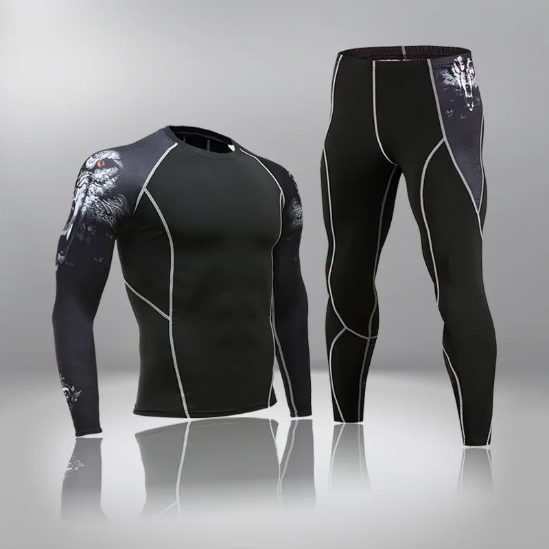 Nordspur | ThermaFit Langärmliges Kompressions-Set Für Herren