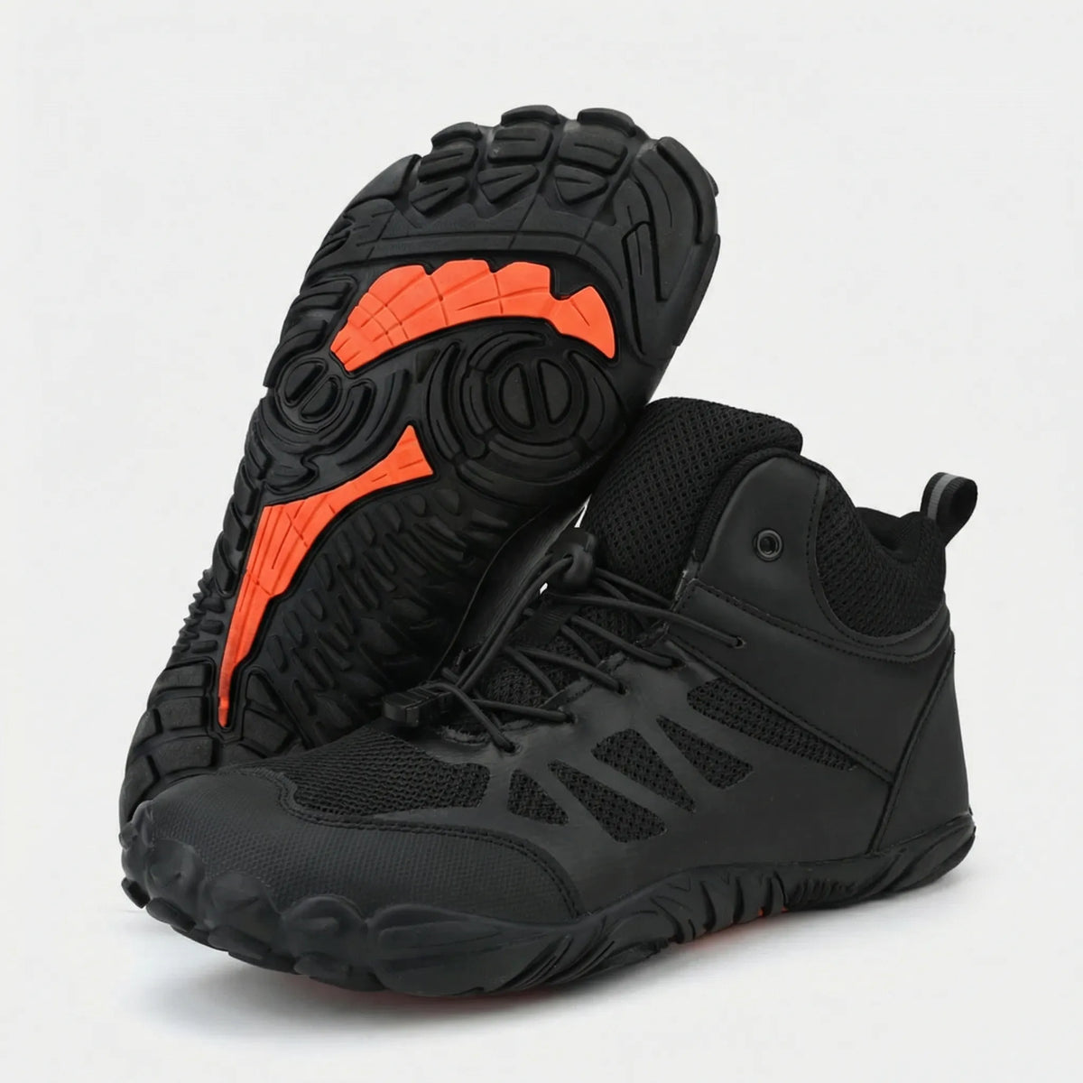 Mittelhohе Outdoor-Wanderschuhe rutschfest atmungsaktiv Mesh
