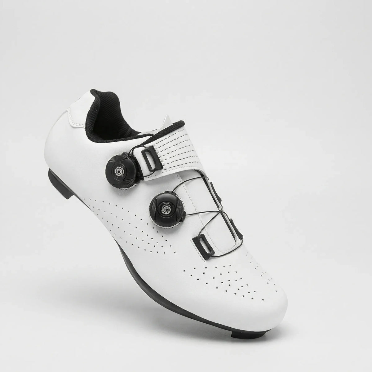 Herren-Rennrad-Schuh SPD-kompatibel mit Drehverschluss und belüfteter Oberseite