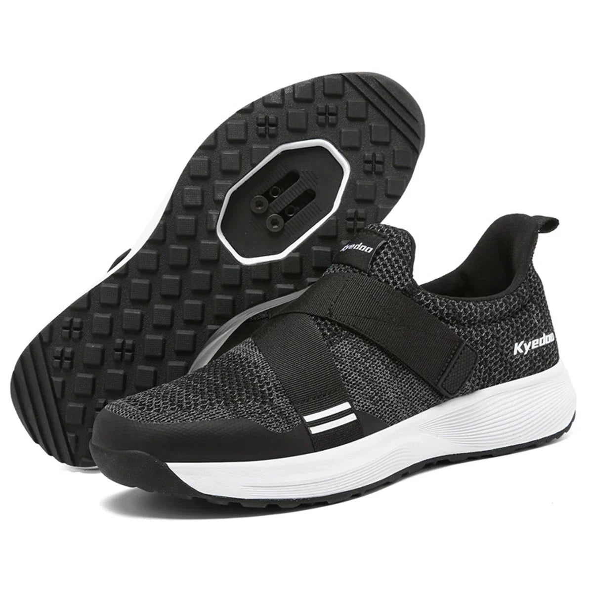 MTB-Radschuh mit Flachpedal-Grip und atmungsaktivem Gewebeobermaterial