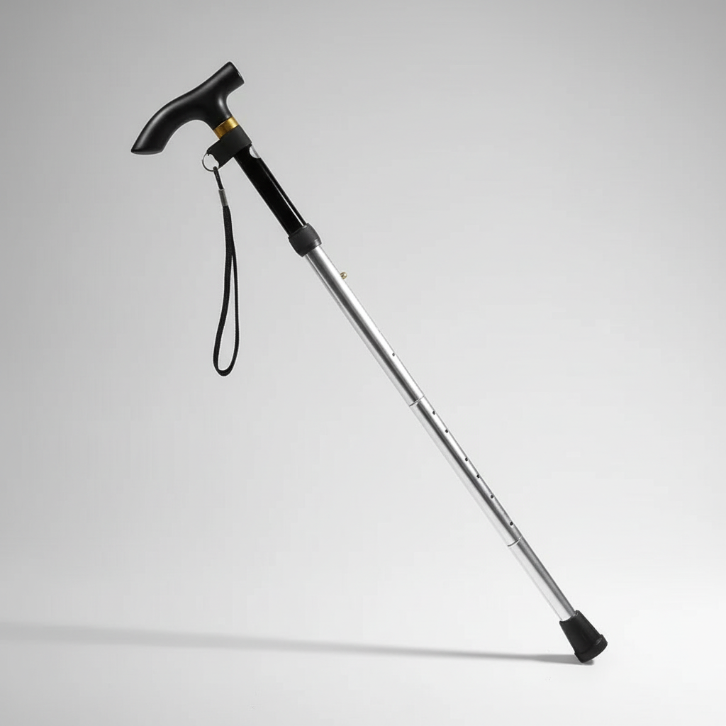 Zusammenklappbare Teleskop-Trekkingstöcke mit ergonomischem Griff