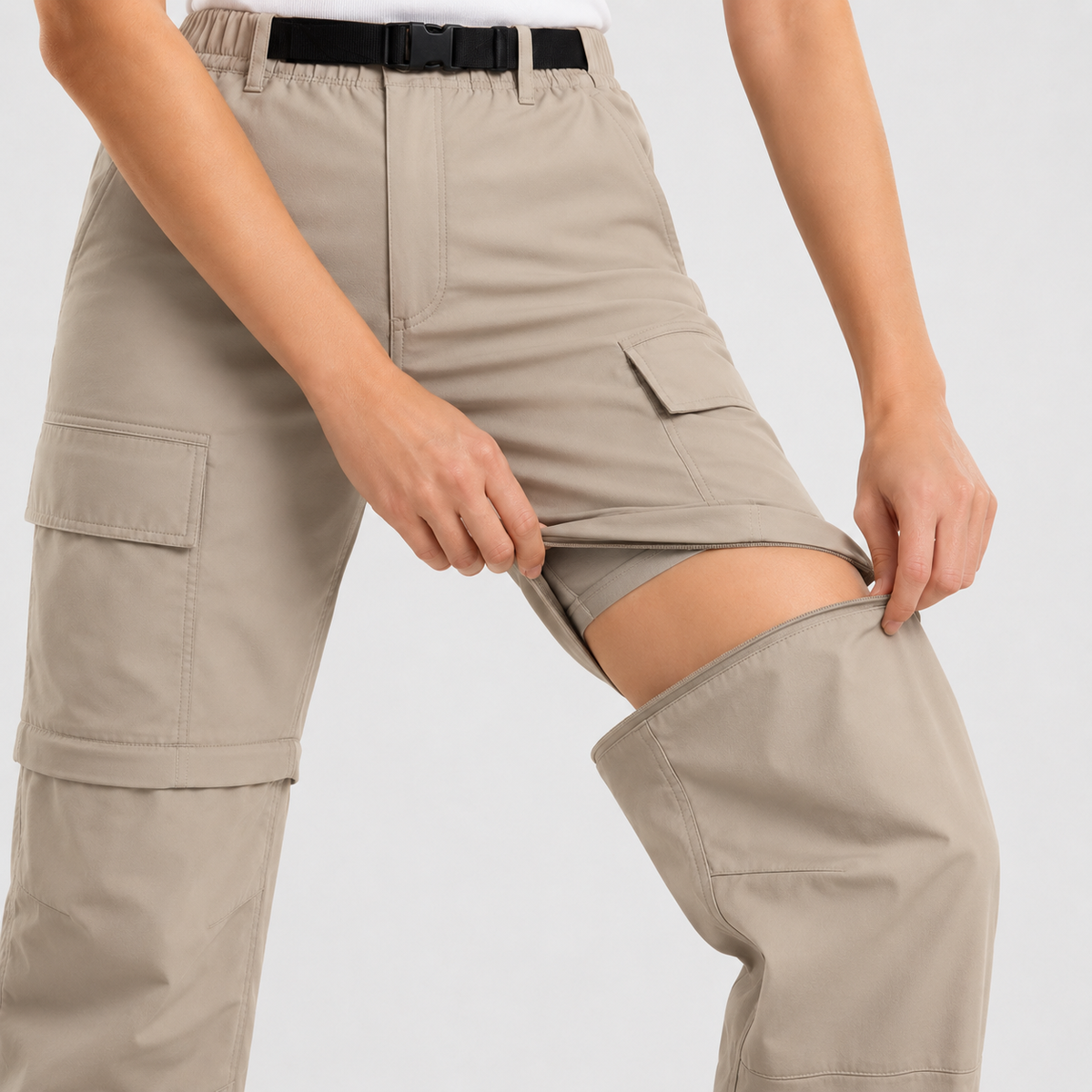 Camp Basel | Treklite Abnehmbar Zip-Off Cargo Wanderhose