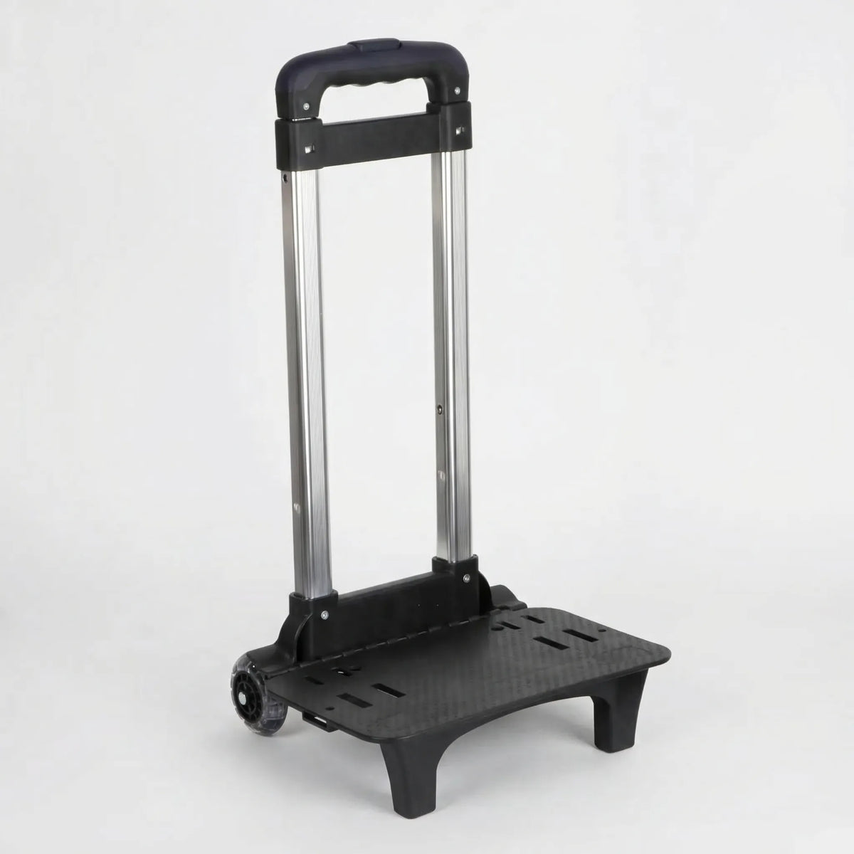 Zusammenklappbarer Rucksack-Trolley mit Teleskopgriff und Rädern