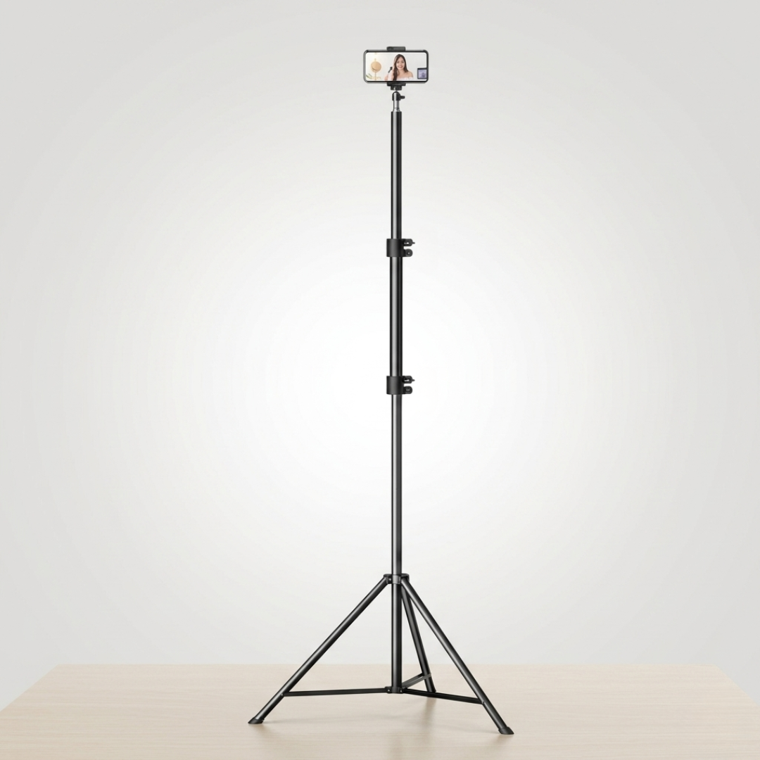 Camp Basel | LuminaraStand Verstellbarer LED-Ringlicht-Stativ