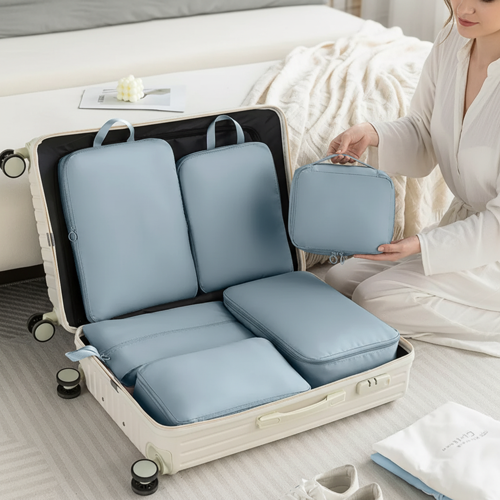 Packwürfel leicht Polyester wasserdicht Reiseorganiser