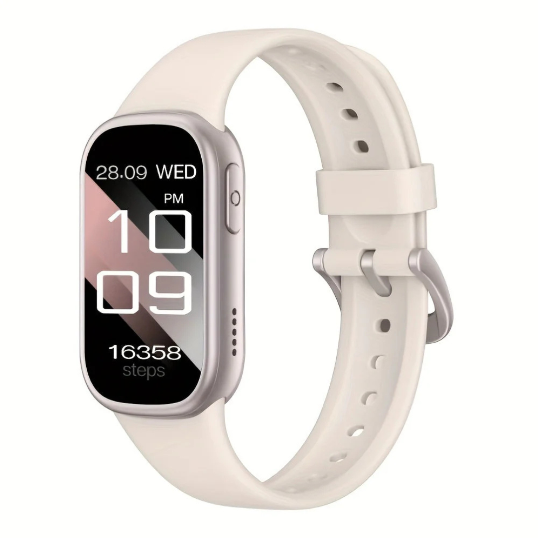 Wasserdichte Smartwatch mit Fitness-Tracker und langem Akku
