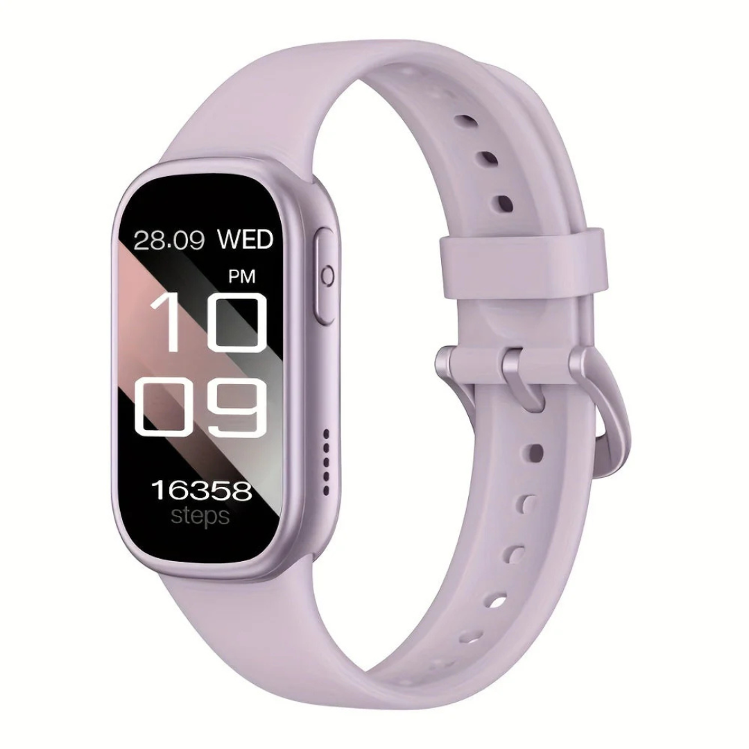 Wasserdichte Smartwatch mit Fitness-Tracker und langem Akku