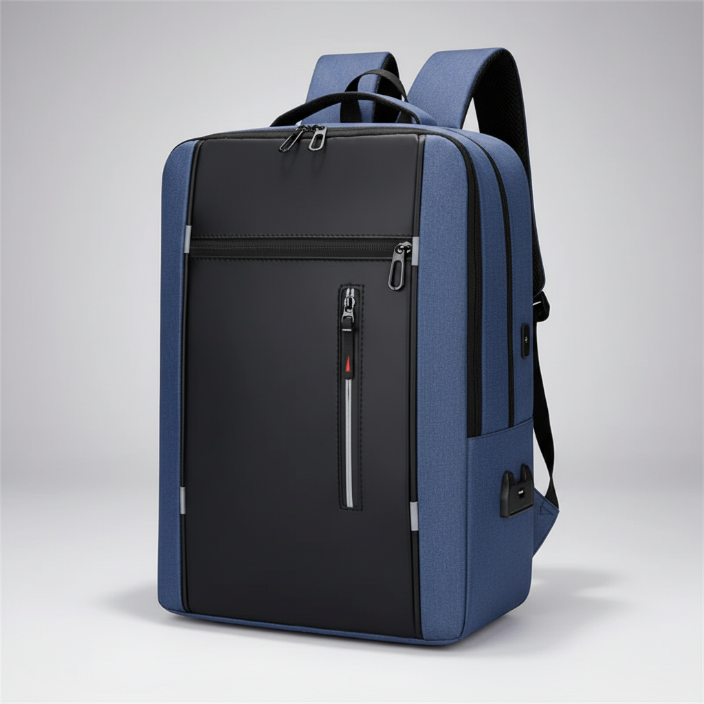 Wasserdichter Business-Rucksack mit Laptopfach und USB-Port