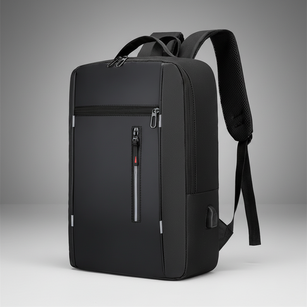 Wasserdichter Business-Rucksack mit Laptopfach und USB-Port