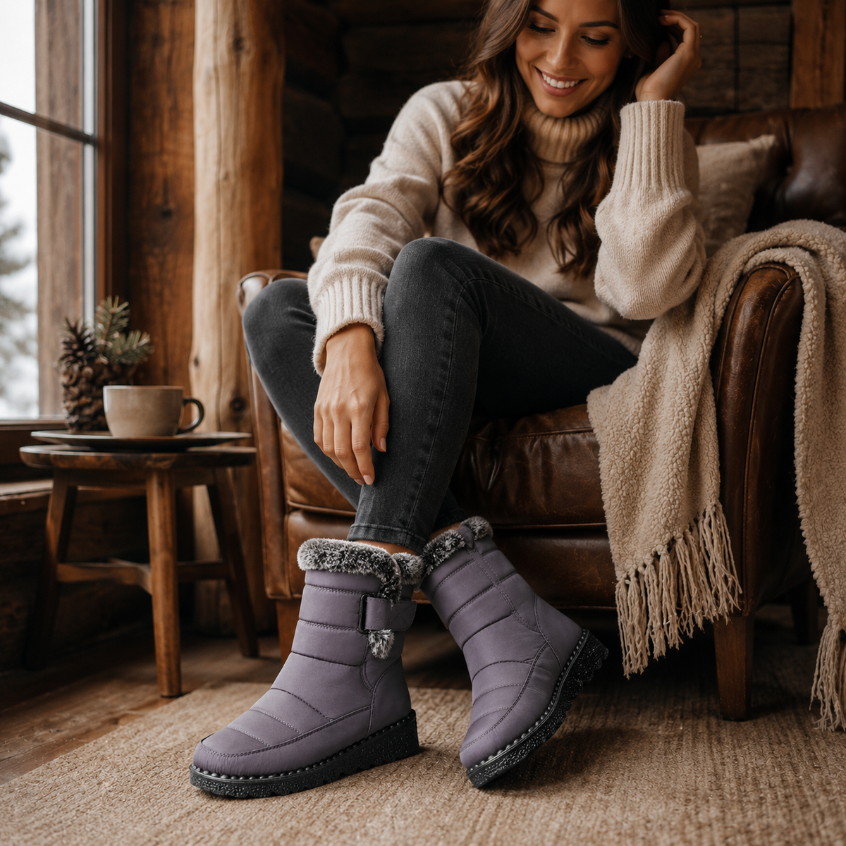 Camp Basel | Womens Isolierte Winterstiefel