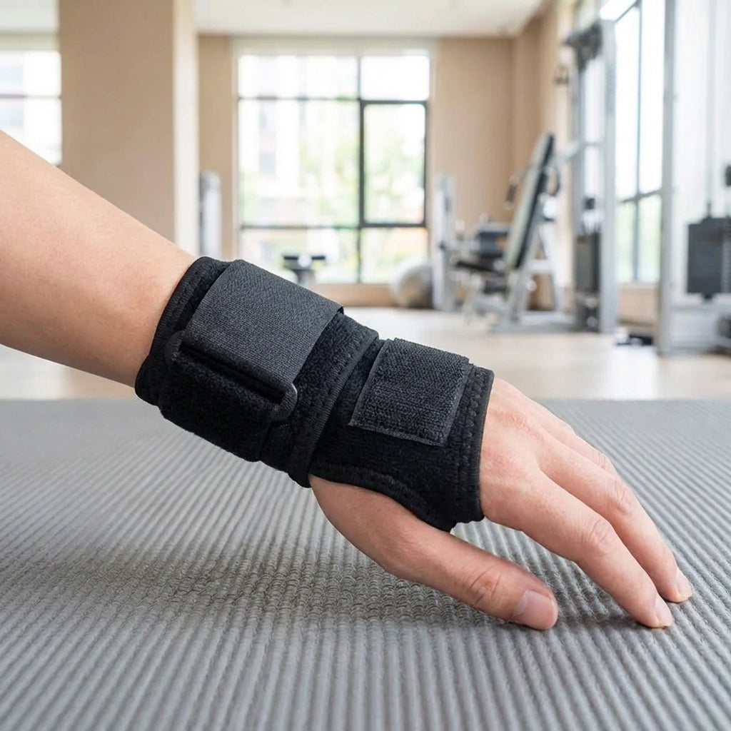 Verstellbare Handgelenkbandage zur Unterstützung des Handgelenks