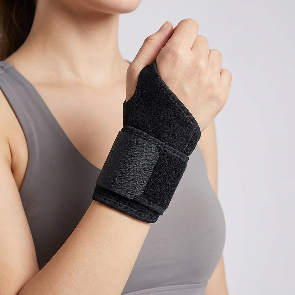 Verstellbare Handgelenkbandage zur Unterstützung des Handgelenks