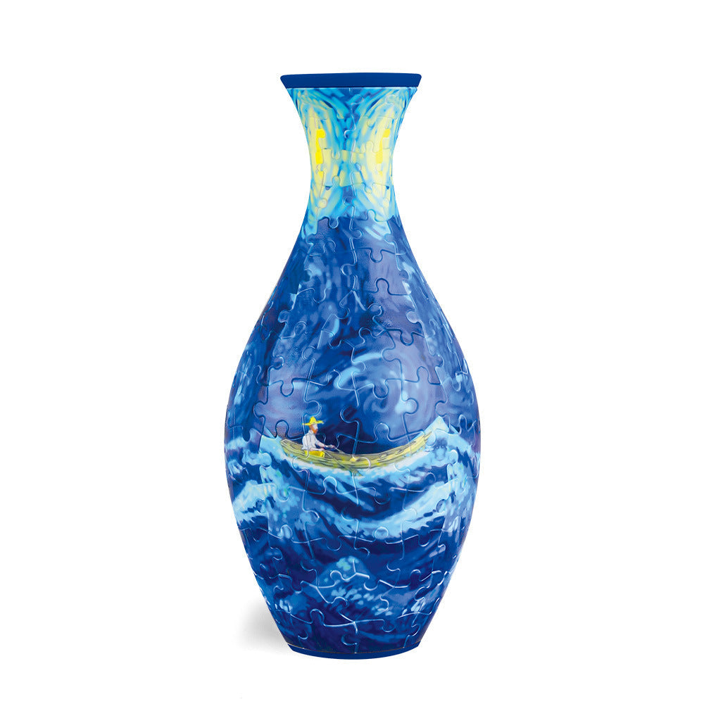 DIY 3D Puzzle Blumenvase