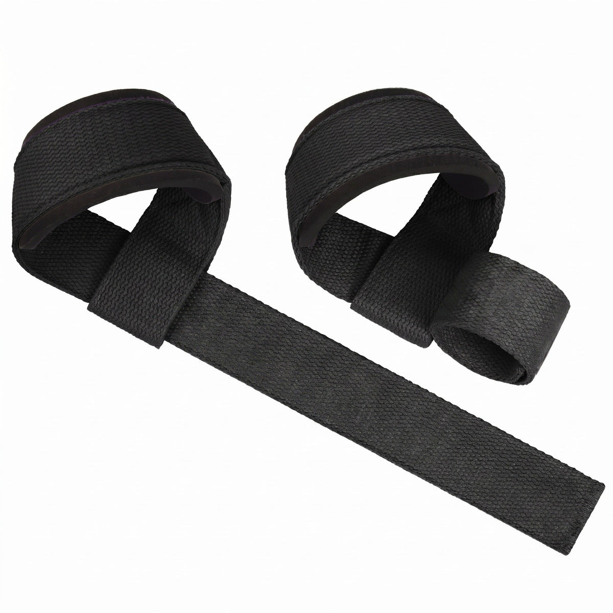 Selbstwickelnde Lifting Straps mit gepolsterten Handgelenkschlaufen, 1 Paar