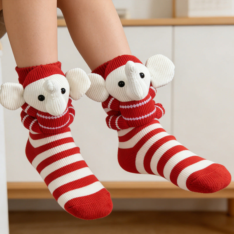 3D Tiersocken