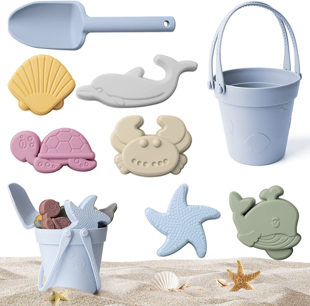 Camp Basel | Beachilo Mehrteiliges Strandspielzeug-Set für Kinder