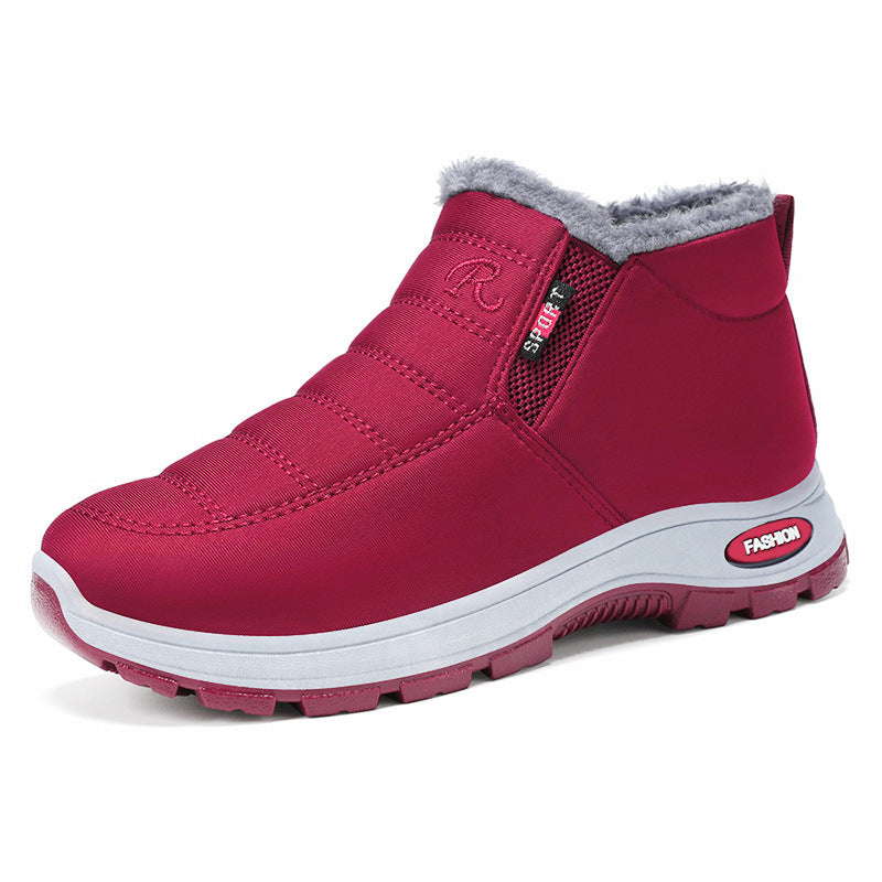 Damen Winter Slip-On Sneaker | Warmes Futter & Rutschfeste Sohle | Große Größen