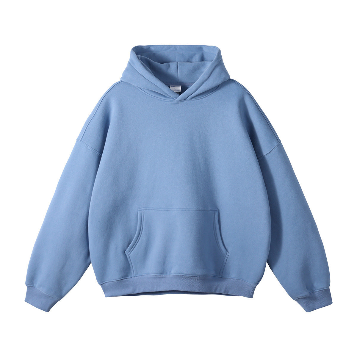 Unisex-Kapuzensweatshirt aus Bio-Baumwolle in lockerer Passform, mit Kängurutasche