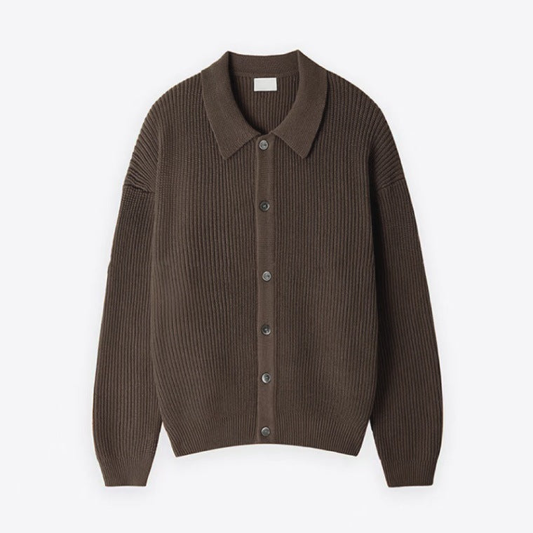 Camp Basel | Verdanox Schlanker Knopfcardigan