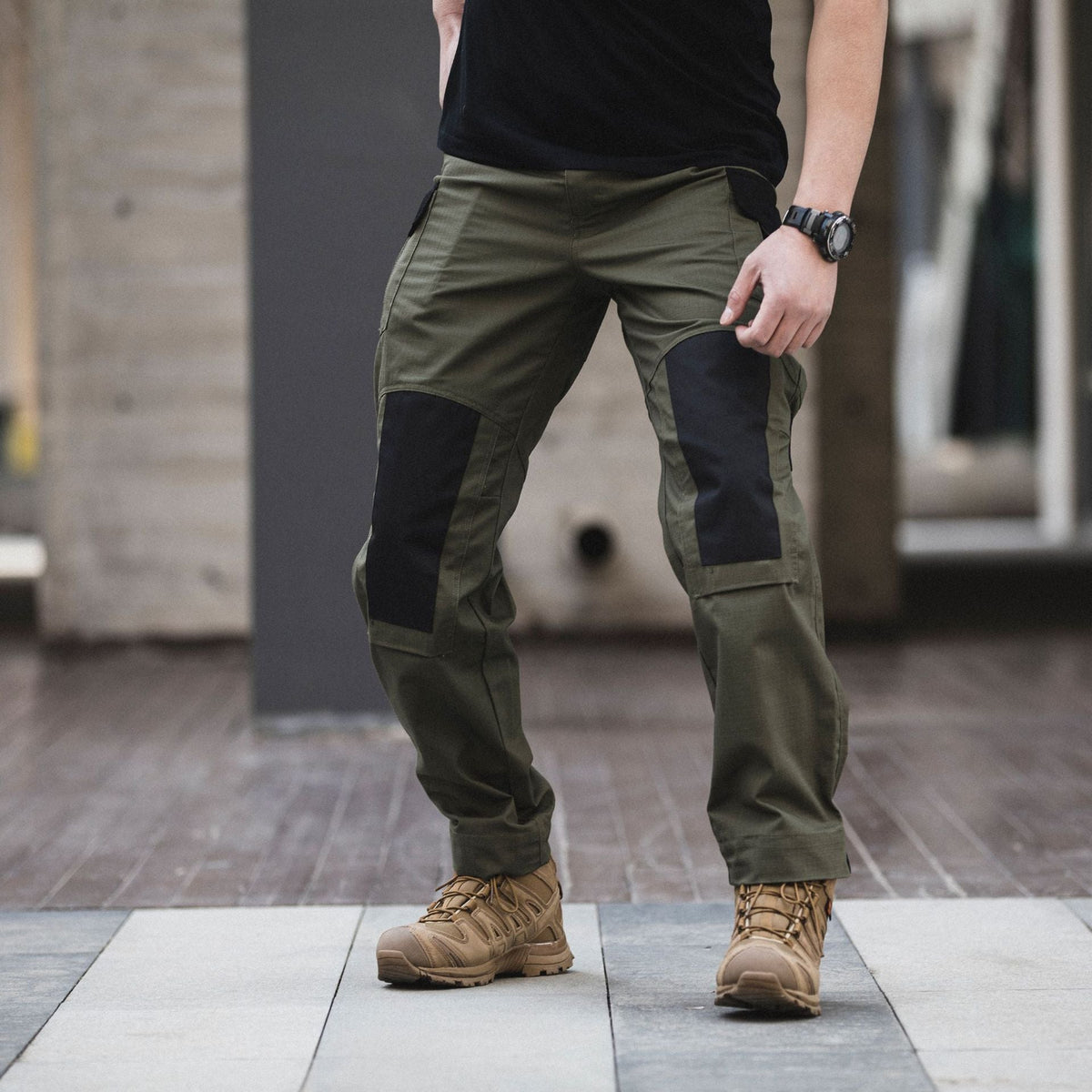 Herren Urban Wasserdichte Ripstop Cargo-Hose