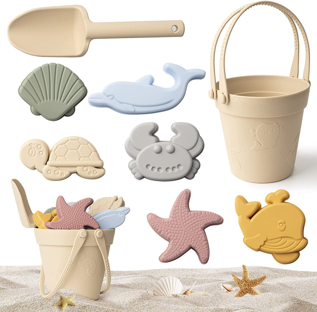 Camp Basel | Beachilo Mehrteiliges Strandspielzeug-Set für Kinder
