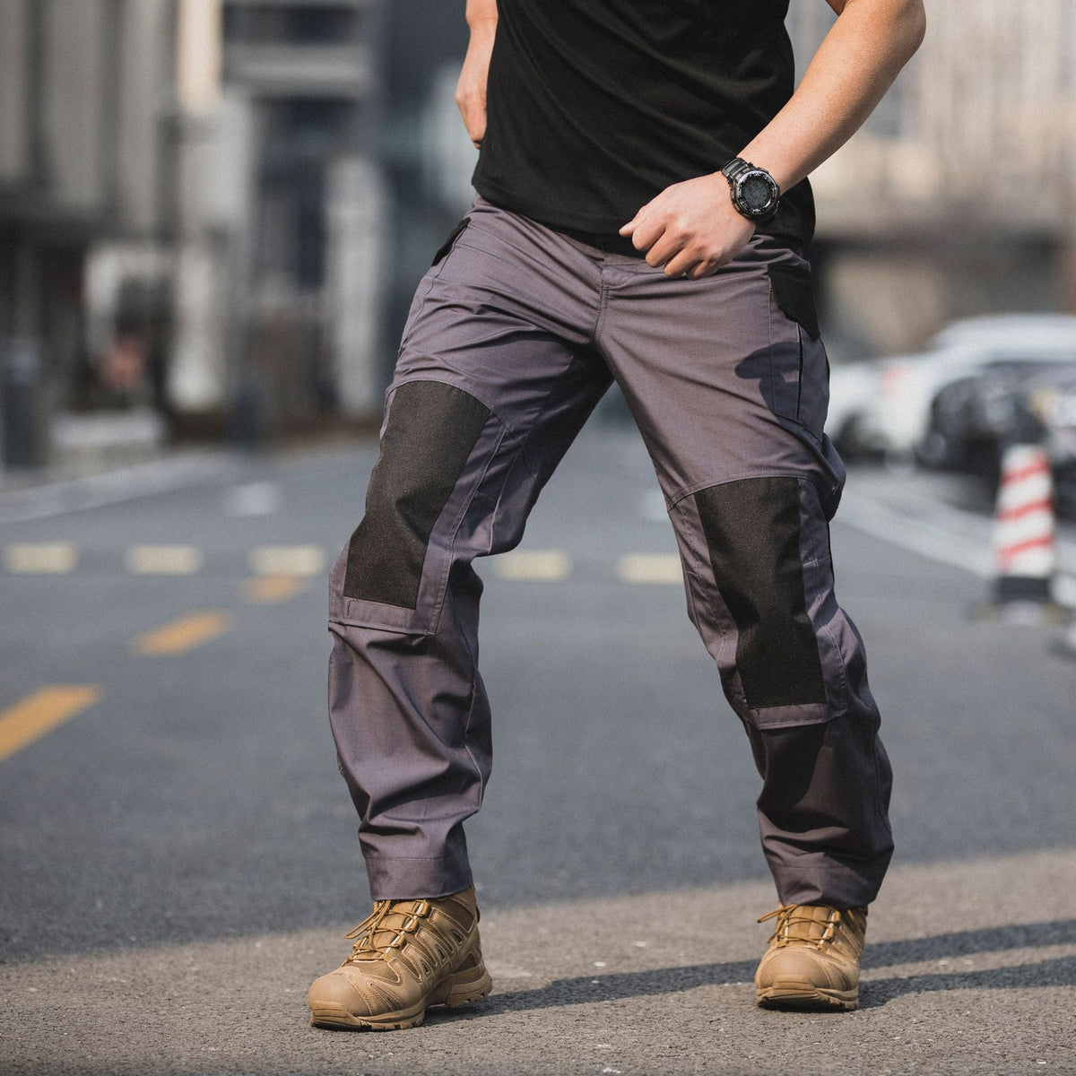 Herren Urban Wasserdichte Ripstop Cargo-Hose