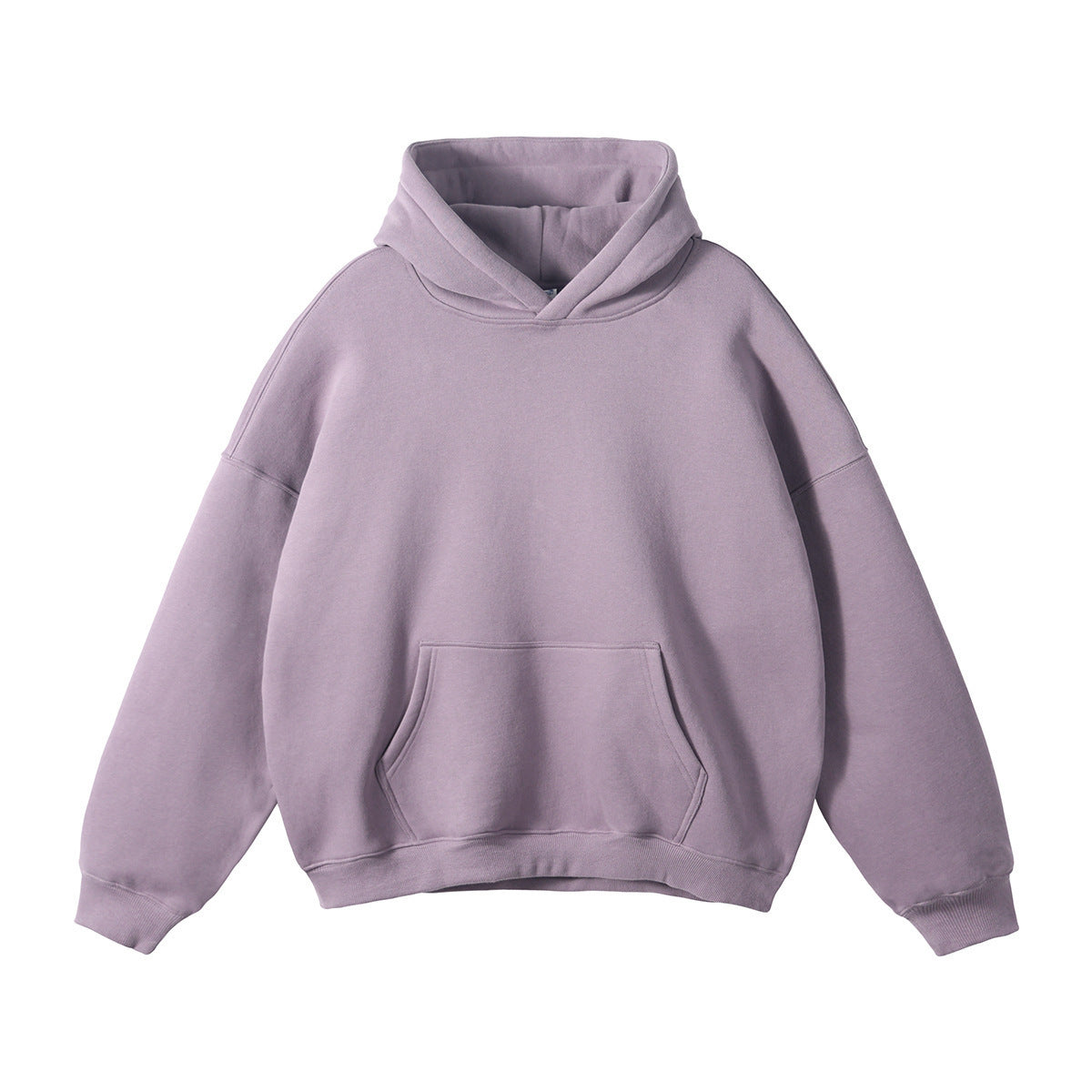 Unisex-Kapuzensweatshirt aus Bio-Baumwolle in lockerer Passform, mit Kängurutasche