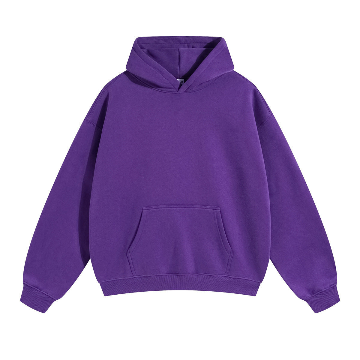 Unisex-Kapuzensweatshirt aus Bio-Baumwolle in lockerer Passform, mit Kängurutasche