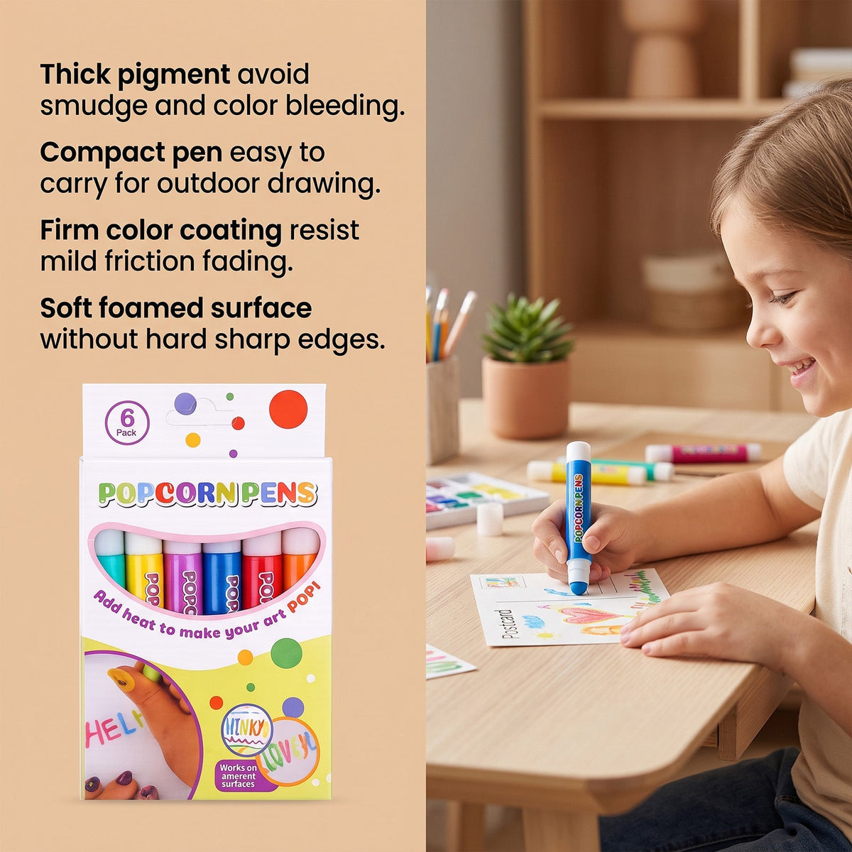 3D-Zeichenstift für Kinder – Verwandle deine Zeichnungen in echte 3D-Figuren!