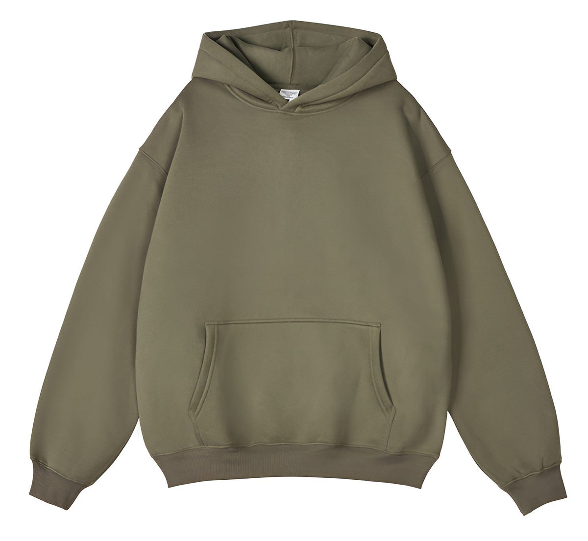 Relaxed Herren-Kapuzenpullover mit Känguru-Tasche