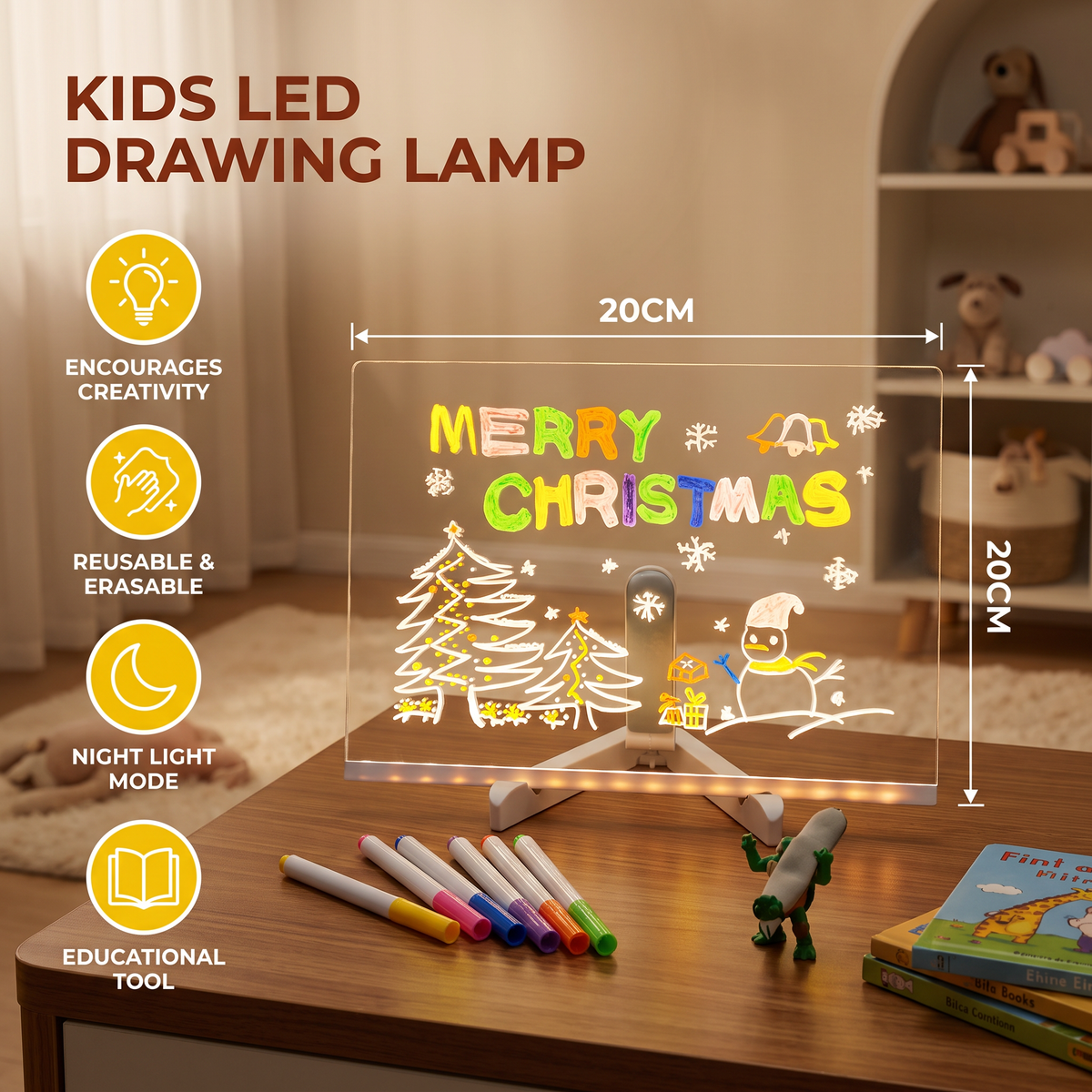 Kinder LED-Zeichenlampe