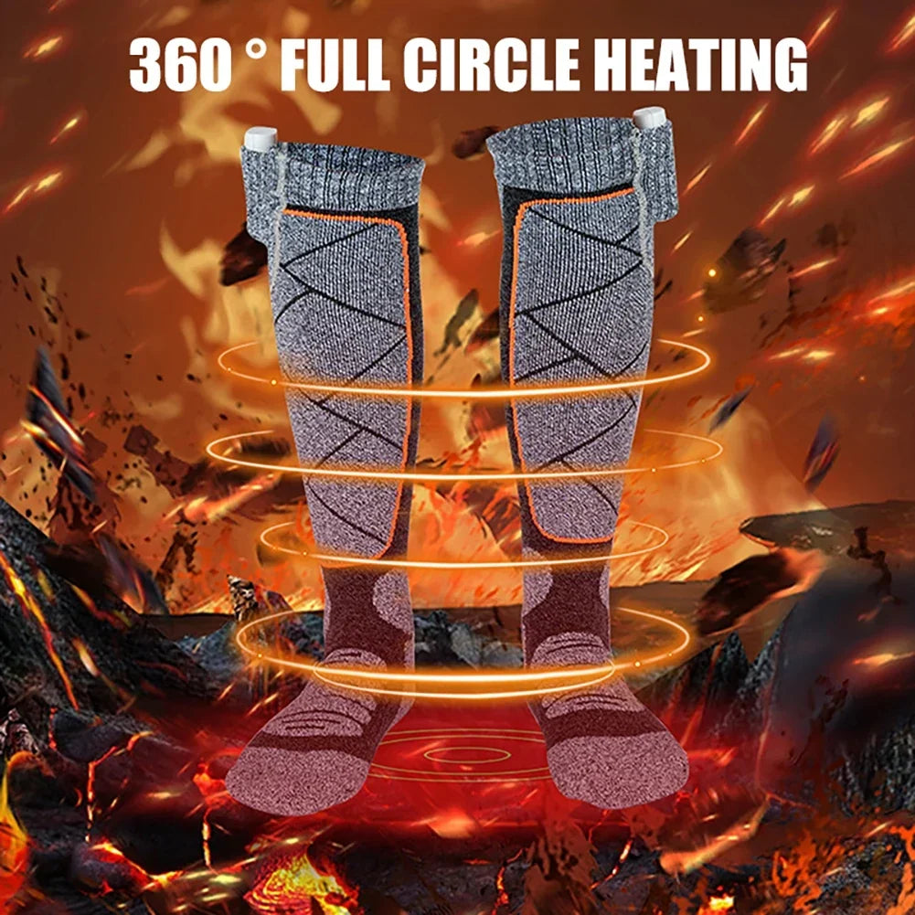 Aufladbare Outdoor-Sport-Ski-Heizsocken