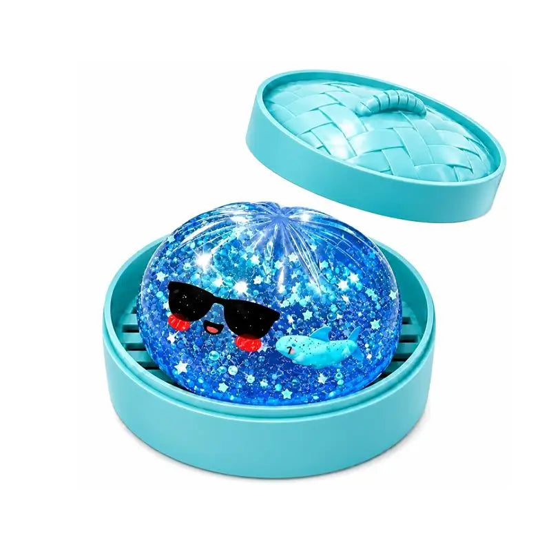 Dumpling Squishy Toy – Slow Rise Stressabbau Squeeze | Dämpfer-Käfig Design | 12 sammelbare Stile