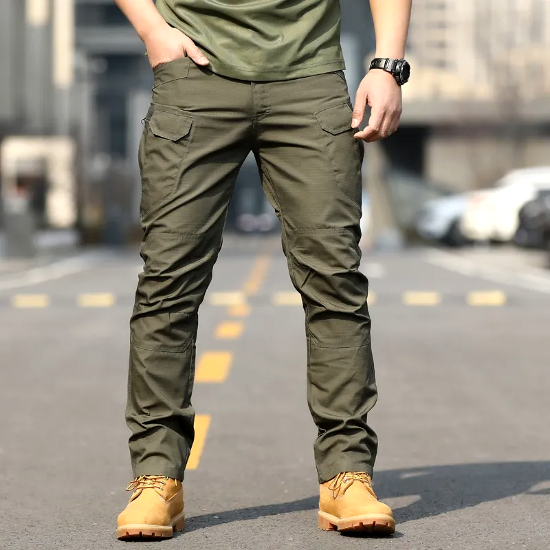 Herren Taktische Hose mit Wasserdichtem und Winddichtem Schutz für den Outdoor-Einsatz