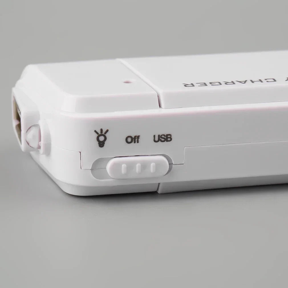 Tragbare Batterie Power Bank | AA Notfall-Ladegerät