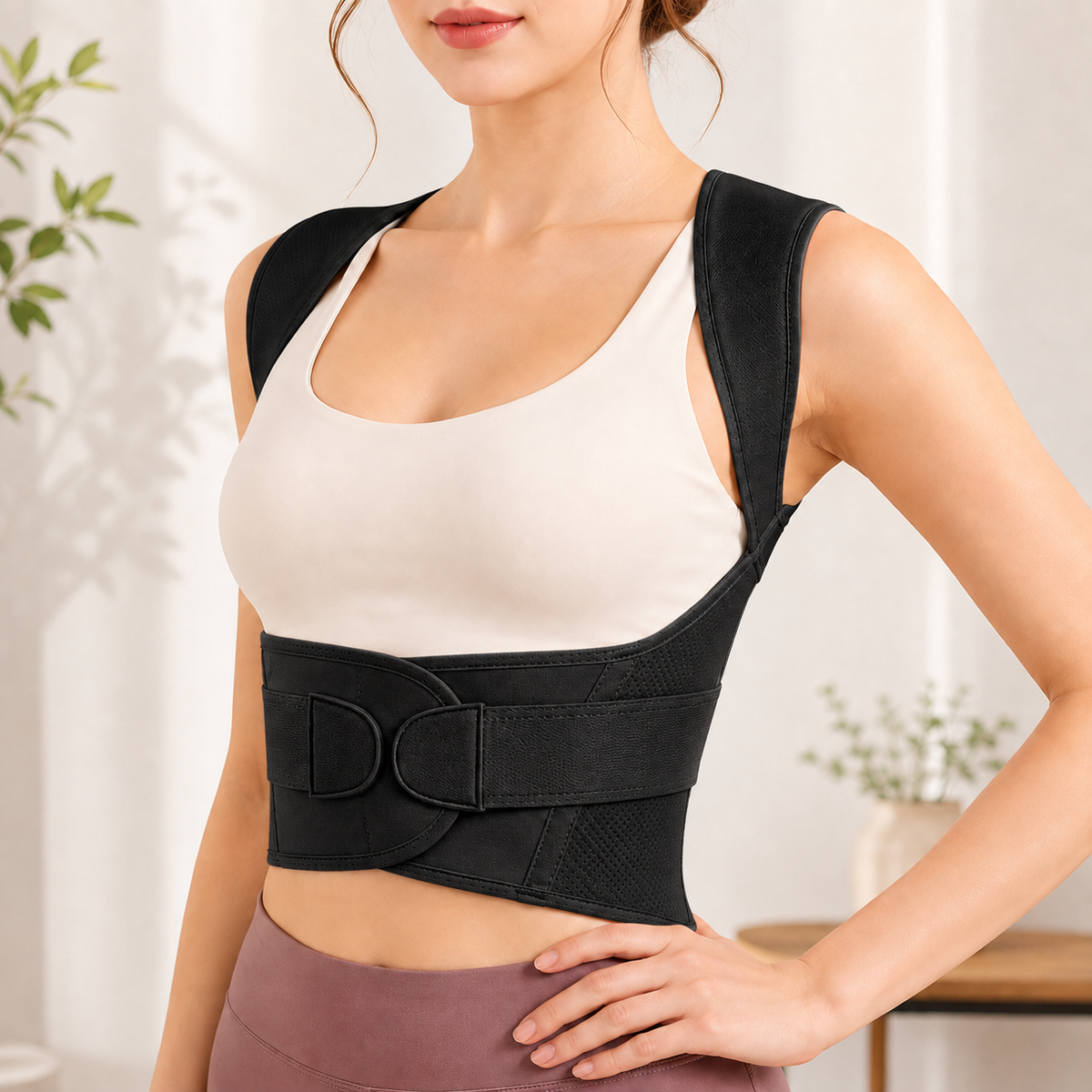 Verstellbare Rückenstütze | Ergonomische Haltungskorrektur