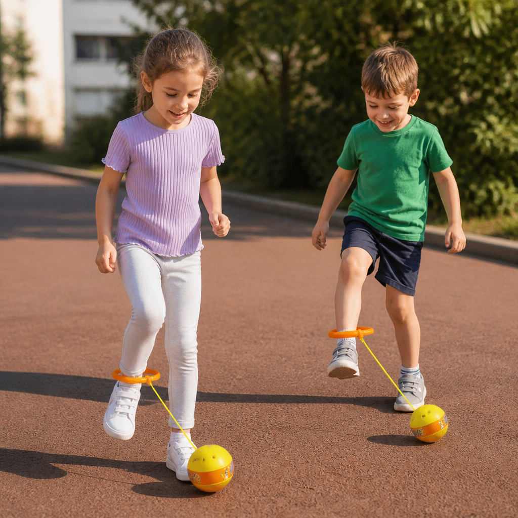 Interaktives Sprungball-Knöchelspielzeug für Kinder