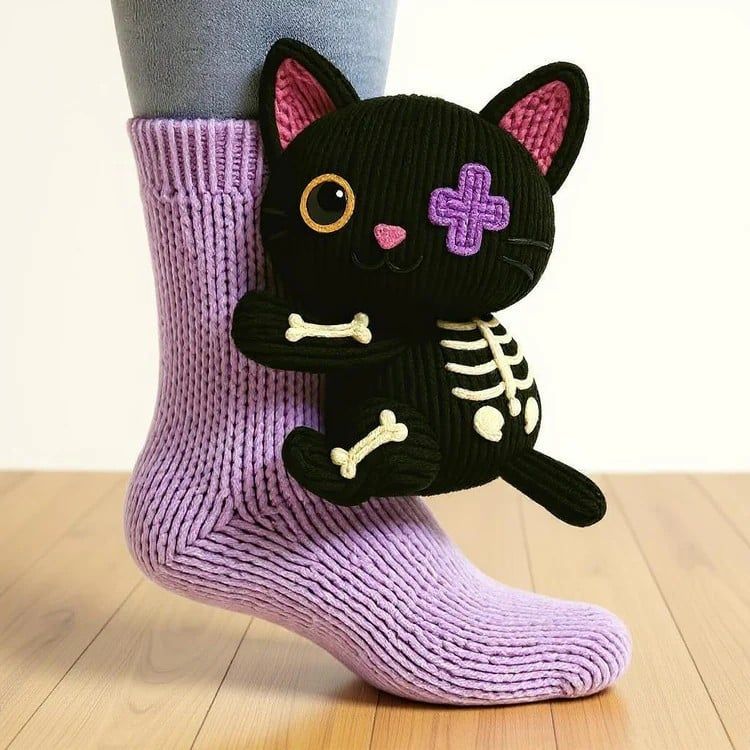 3D Tiersocken