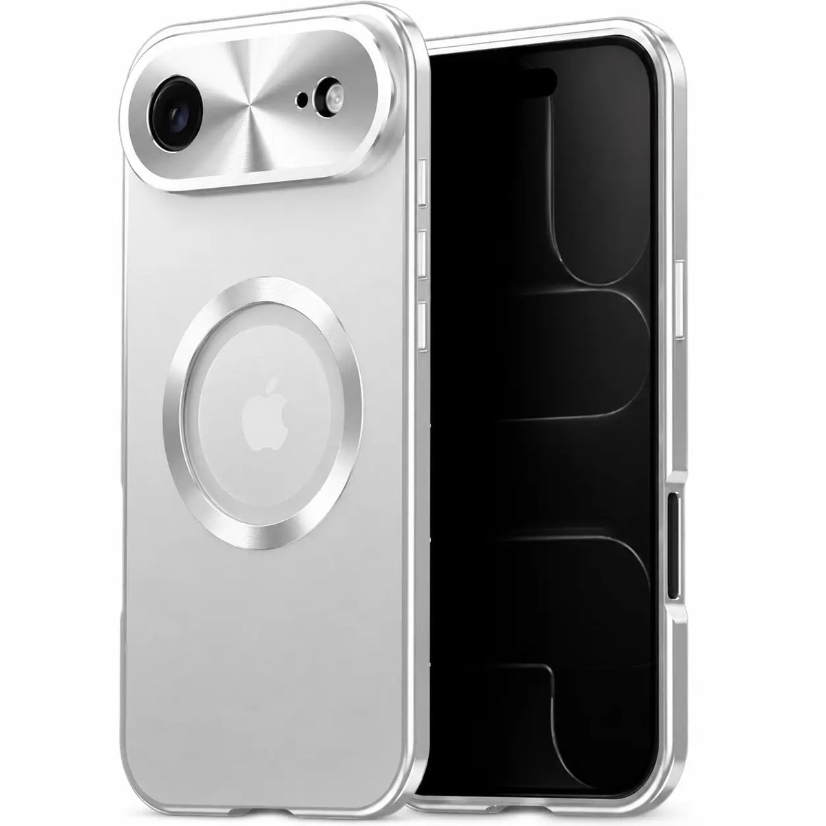 Magnetische iPhone-Hülle mit Metallrahmen und Privacy-Schutz