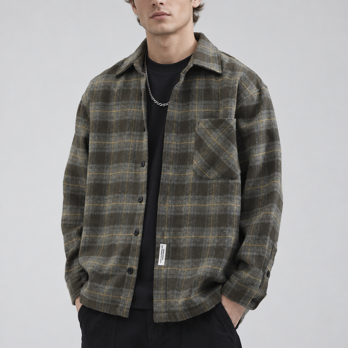 Camp Basel | Thick Plaid Flannel Shirt