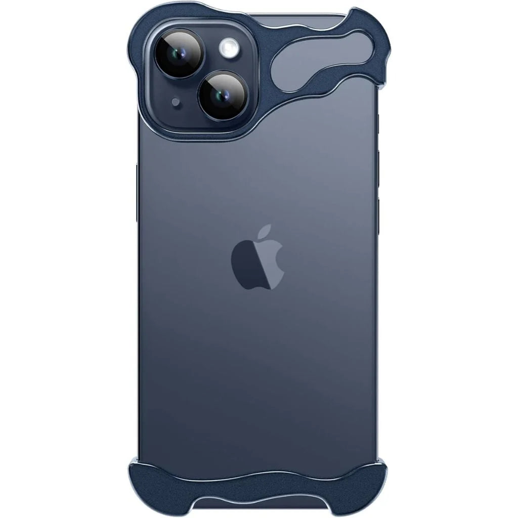 Schützende Metall-iPhone-Bumper-Hülle – Sturz- & Kameraschutz