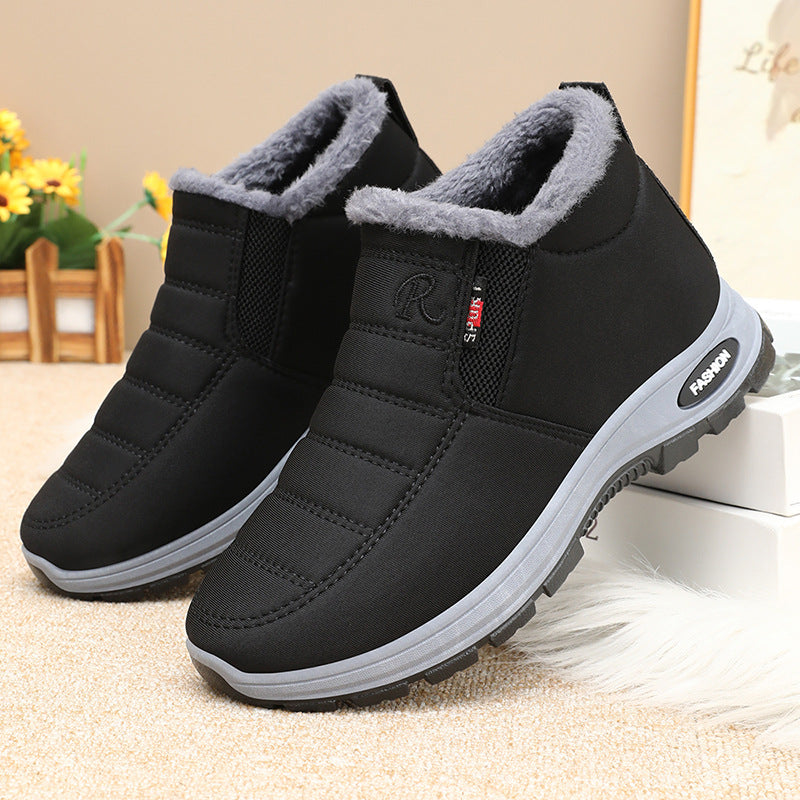 Damen Lunwick Winter-Stiefeletten – Dickes Plüschfutter mit Seitlichem Reißverschluss & Gepolsterter Sohle (US 4–12,5)