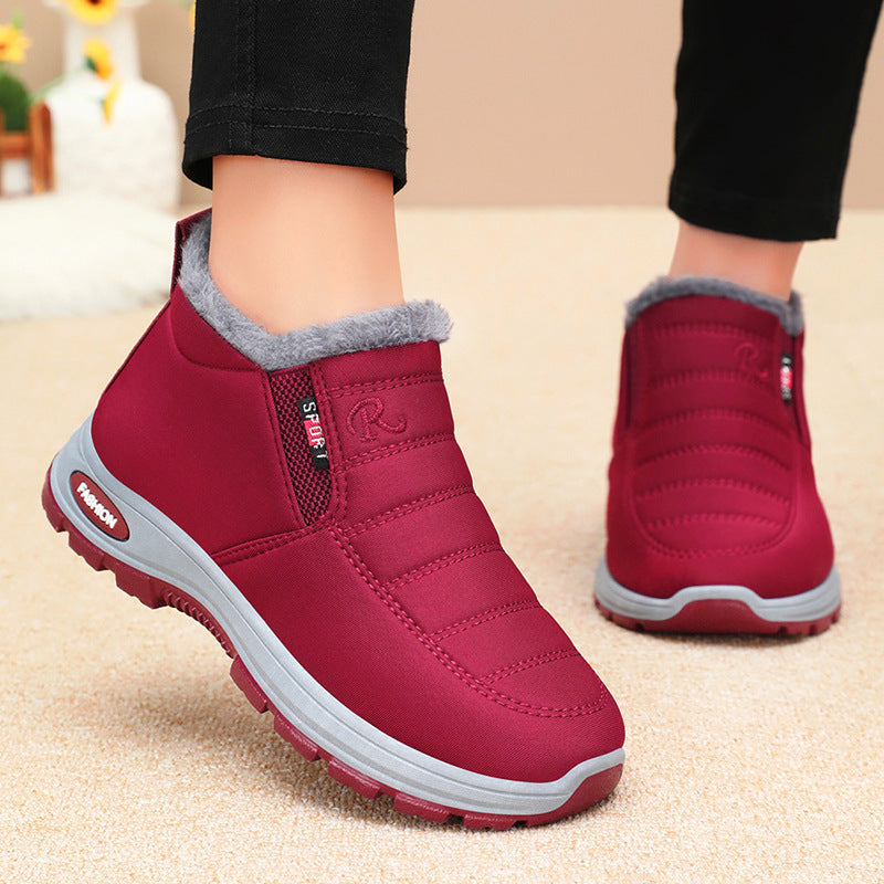 Damen Lunwick Winter-Stiefeletten – Dickes Plüschfutter mit Seitlichem Reißverschluss & Gepolsterter Sohle (US 4–12,5)