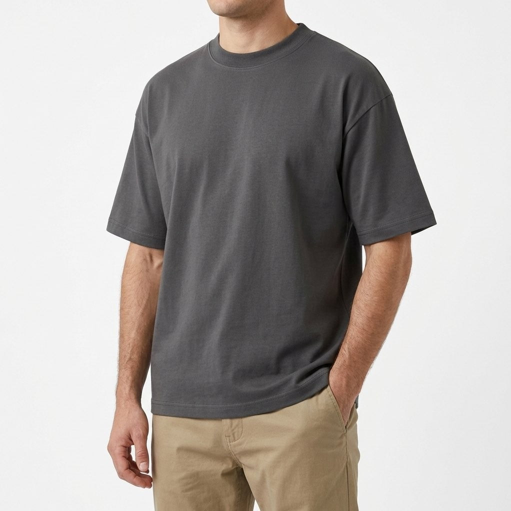Herren Ultra Bequemes Baumwoll-T-Shirt