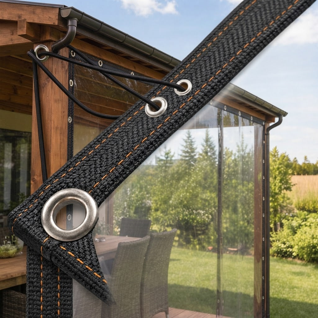 Klare PVC-Plane